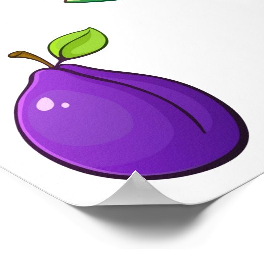 Obstsammlung Poster (Ecke)