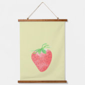 Obstsammlung Wandteppich Mit Holzrahmen (Vorderseite)