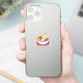 Obstschale Aufkleber (Telefon)
