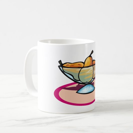 Obstschale Kaffeetasse (Vorderseite Links)