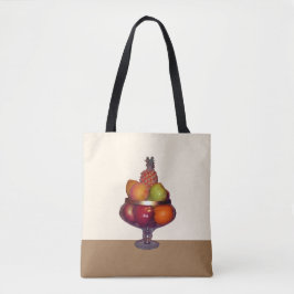 Obstschale mit Ständer Tasche
