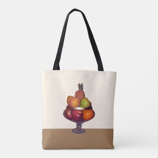 Obstschale mit Ständer Tasche (Rückseite)