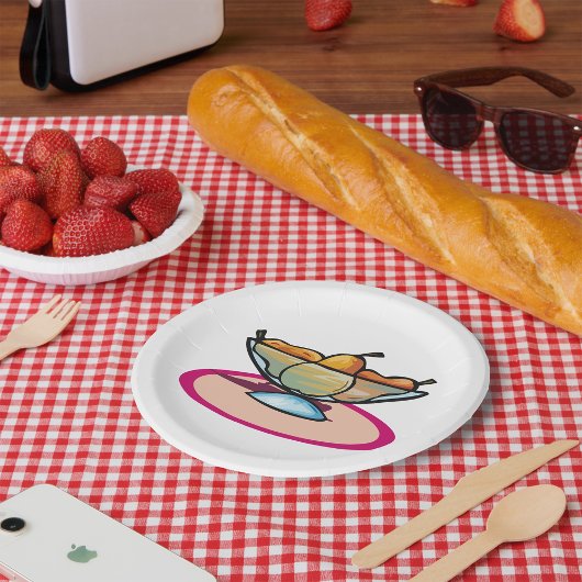 Obstschale Pappteller