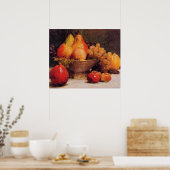 Obstschale Poster (Küche)