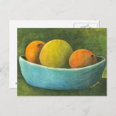 Obstschale Postkarte (Vorne/Hinten)