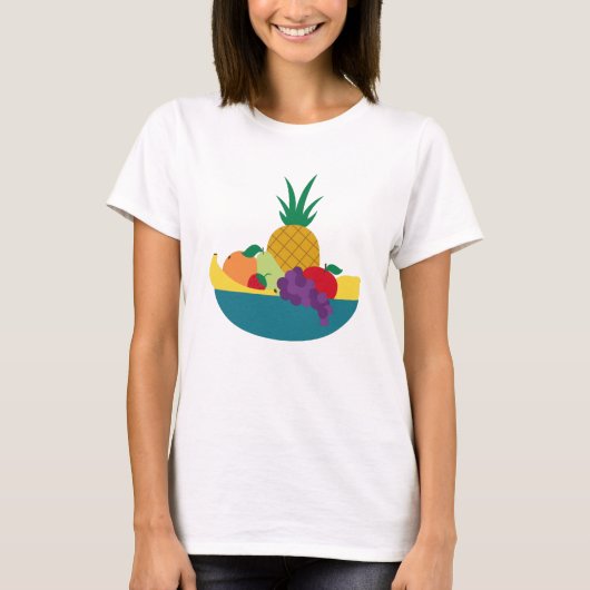 Obstschale T-Shirt (Vorderseite)