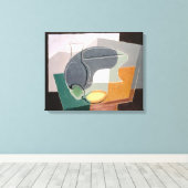 Obstschale und Karaffe, 1927 Leinwanddruck (Insitu (Holzboden))