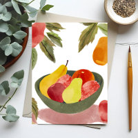 Obstschale | Wasserfarbenzitrus