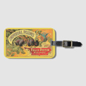 Obstschild für Vintage Pflaumen Gepäckanhänger (Vorderseite (Horizontal))