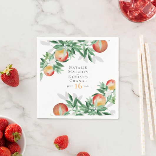 Obstsommer Serviette (Beispiel)