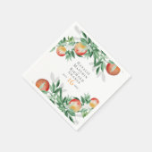 Obstsommer Serviette (Ecke)