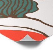 Obstsorte, nahtlos poster (Ecke)