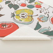 Obstsorte, nahtlos sherpadecke (3/4)