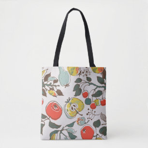Obstsorte. nahtloses Muster Tasche