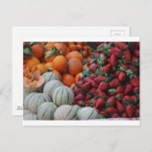 Obststand Postkarte (Vorne/Hinten)