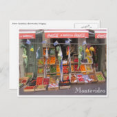 Obststand Postkarte (Vorne/Hinten)