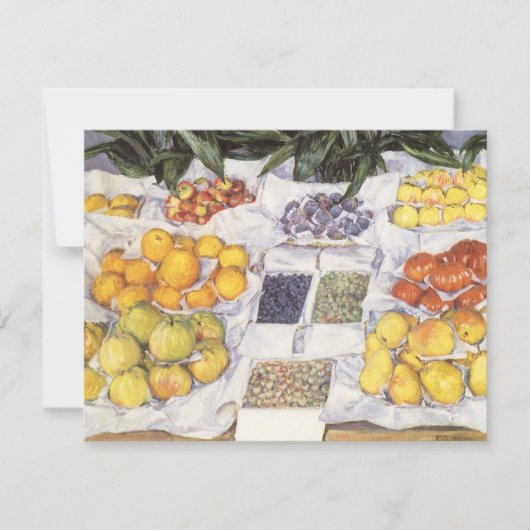 Obststand von Gustave Caillebotte, Vintage Kunst (Vorderseite)