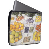 Obststand von Gustave Caillebotte, Vintage Kunst Laptopschutzhülle (Vorne Rechts)