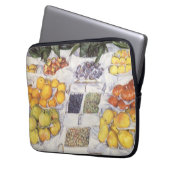 Obststand von Gustave Caillebotte, Vintage Kunst Laptopschutzhülle (Vorderseite Links)