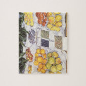Obststand von Gustave Caillebotte, Vintage Kunst Puzzle (Vertikal)