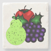 Obststein Untersetzer (Vorderseite)