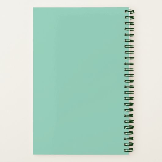 Obstthema - Personalisierte erste F Notizblock (Rückseite)