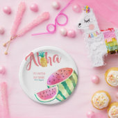 Obsttropische Teller Wassermelone Ananas (Party)