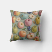 Obstwein: Pastelfrucht Kissen (Rückseite)