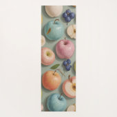 Obstwein: Pastelfrucht Yogamatte (Rückseite)