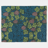 OBSTWEINTRAUBEN PATTERIN FLEECKET FLEECEDECKE (Vorderseite (Horizontal))