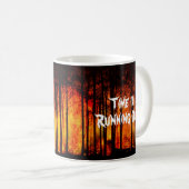Obszöner Anthropozän Klimawandel Kaffeetasse (VorderseiteRechts)