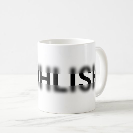 OBUHLISK Focus Blur Kaffeetasse (VorderseiteRechts)