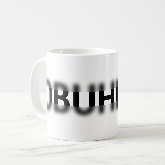 OBUHLISK Focus Blur Kaffeetasse (Vorderseite Links)