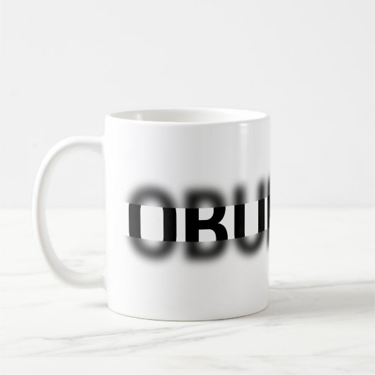 OBUHLISK Focus Blur Kaffeetasse (Links)