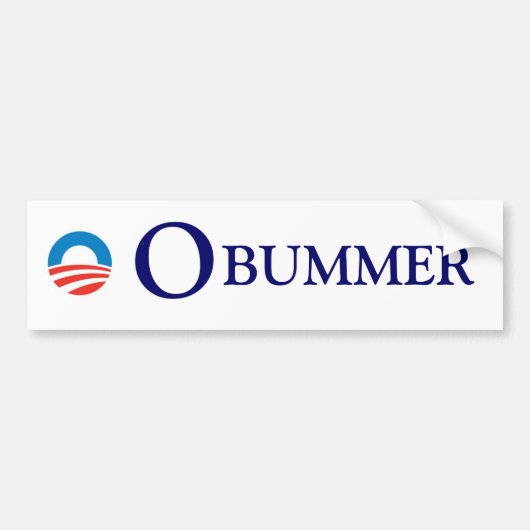 Obummer Autoaufkleber (Vorne)