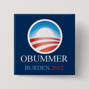Obummer Belastung 2012 Button