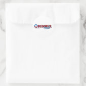 Obummer Teil 2 Runder Aufkleber (Tasche)