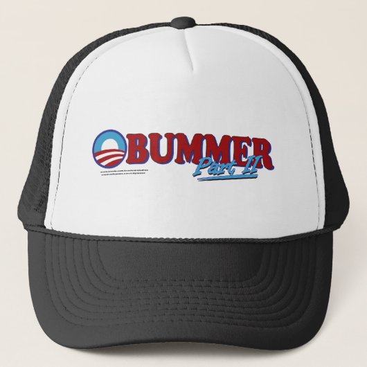 Obummer Teil 2 Truckerkappe (Vorderseite)