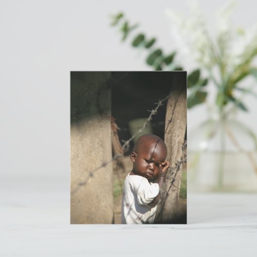 Obunga Kind Postkarte (Stehend Vorderseite)