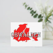 Obwalden Postkarte (Stehend Vorderseite)