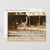 Obwohl niemand zurückgehen und einen ganz neuen St Postkarte (Vorne/Hinten)