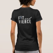 obwohl sie aber wenig ist, ist sie heftig T-Shirt (Rückseite)