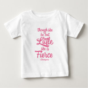 Obwohl sie klein ist, ist sie wild, Shakespeare Baby T-shirt