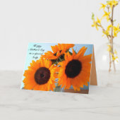 OBWOHL SIE NICHT MEINE MUTTER-Karte SIND Karte (Gelbe Blume)