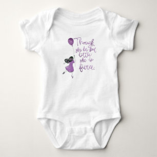 Obwohl sie nur klein ist, ist sie ein tolles Singl Baby Strampler