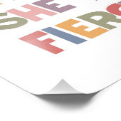 Obwohl sie nur klein ist, ist sie faszinierend fotodruck (Ecke)