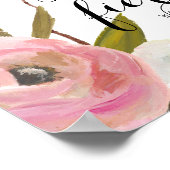 Obwohl sie nur klein ist, ist sie Kinderzimmer Art Poster (Ecke)