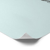 "Obwohl sie nur wenig ist, ist sie erbittert." Poster (Ecke)