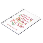 Obwohl sie vielleicht klein ist, ist sie eifrige T Notizblock (Linke Seite)