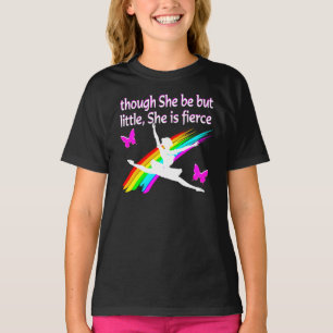 OBWOHL SIE WENIG IST, IST SIE EIN FIERCE DANCER DE T-Shirt